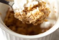 Quick Microwave Apple Mug Cake Recipe for One