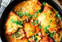 Chicken Chasseur (French Hunter’s Chicken) — Classic Rustic Recipe