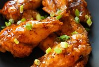 Sticky Honey Garlic Chicken Wings Recipe for Crispy Oven-Baked Wings