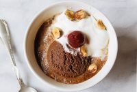 Hazelnut Mocha Affogato Recipe — Coffee Dessert with Chocolate and Nutty Liqueur