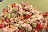 Creamy Tarragon Chicken Salad with Lemon and Herbs