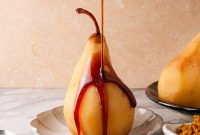 Ginger-Spiced Poached Pear Recipe for Elegant Dessert
