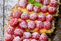 Raspberry Lemon Tart with Toasted Pecan Crust Recipe