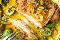 Herb-Roasted Chicken with Warm Citrus and Olive Salsa