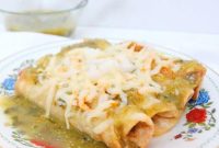 Creamy Chicken Enchiladas Suizas with Dairy-Free Option