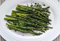 Roasted Asparagus with Fresh Mint Gremolata Recipe