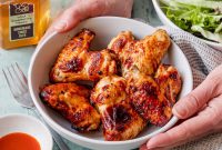 Crispy Honey-Glazed Air Fryer Chicken Wings