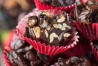 Dark Chocolate Cayenne Nut Clusters Recipe — Spicy Chocolate Bites