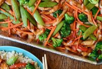 Sheet Pan Teriyaki Chicken with Roasted Vegetables