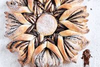 Chocolate Hazelnut Star Bread Recipe — Flaky Braided Pastry