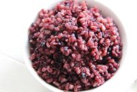 Black Konjac Rice with Low-Carb Shirataki (흑미곤약밥)