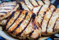 Honey-Lime Grilled Pork Chops with Sticky Glaze