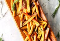 Crispy Rosemary Sweet Potato Fries Recipe