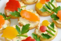 Spring Veggie Flower Appetizers: Fresh, Pretty Party Bites