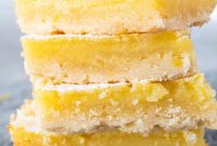 Classic Old-Fashioned Lemon Squares Recipe for Bright Dessert