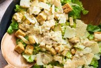 Classic Caesar Salad Recipe with Creamy Homemade Dressing