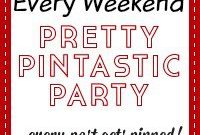 Pretty Pintastic Party Roundup: Top Crafts, Recipes & Ideas #86