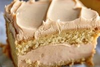 Peanut Butter Sheet Cake with Luscious Peanut Butter Frosting