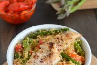 Roasted Red Pepper, Asparagus & Quinoa Salad Recipe