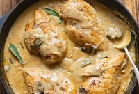 Somerset-Style Chicken Braised in Apple Cider