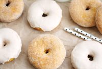 Cinnamon-Glazed Baked Pumpkin Donuts Recipe