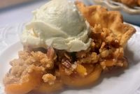 Perfect Peach Crumble Pie Recipe for Summer Baking