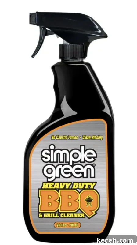 an image of a non-toxic Heavy Duty BBQ & grill cleaner from Simple Green