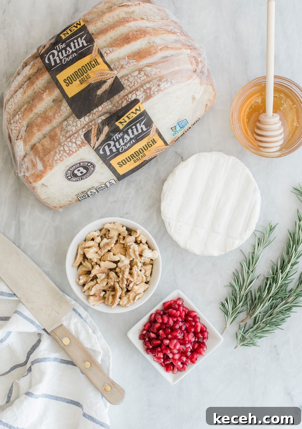 Pomegranate, Brie & Walnut Crostini Recipe for Holiday Entertaining 3 img 101562 2
