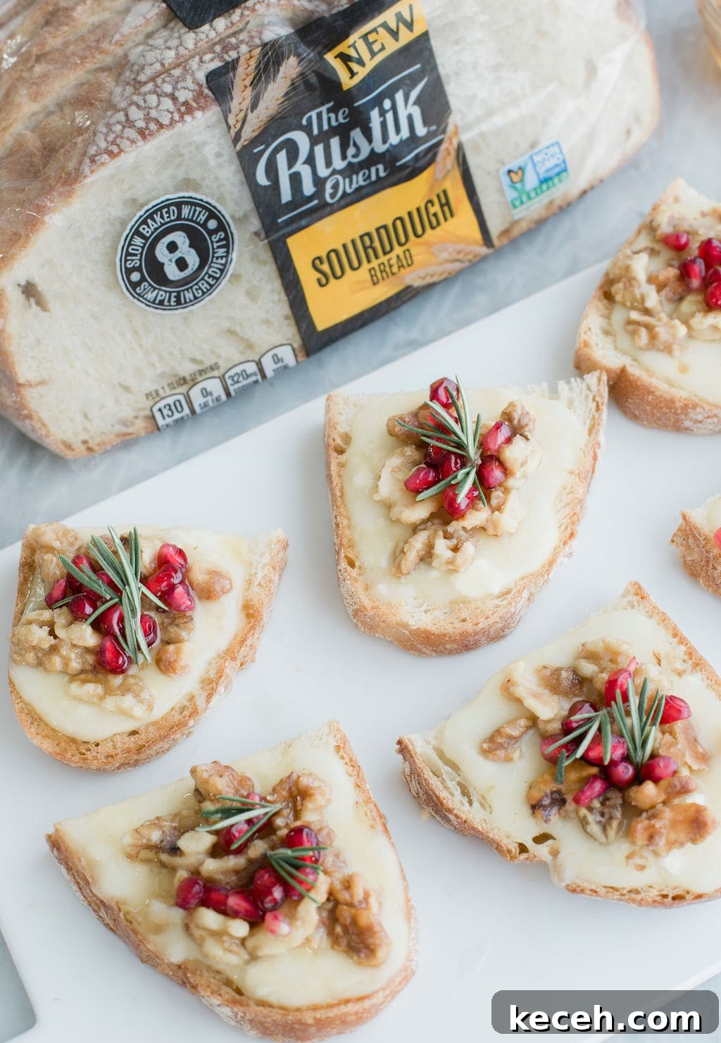 Pomegranate, Brie & Walnut Crostini Recipe for Holiday Entertaining 8 img 101562 7