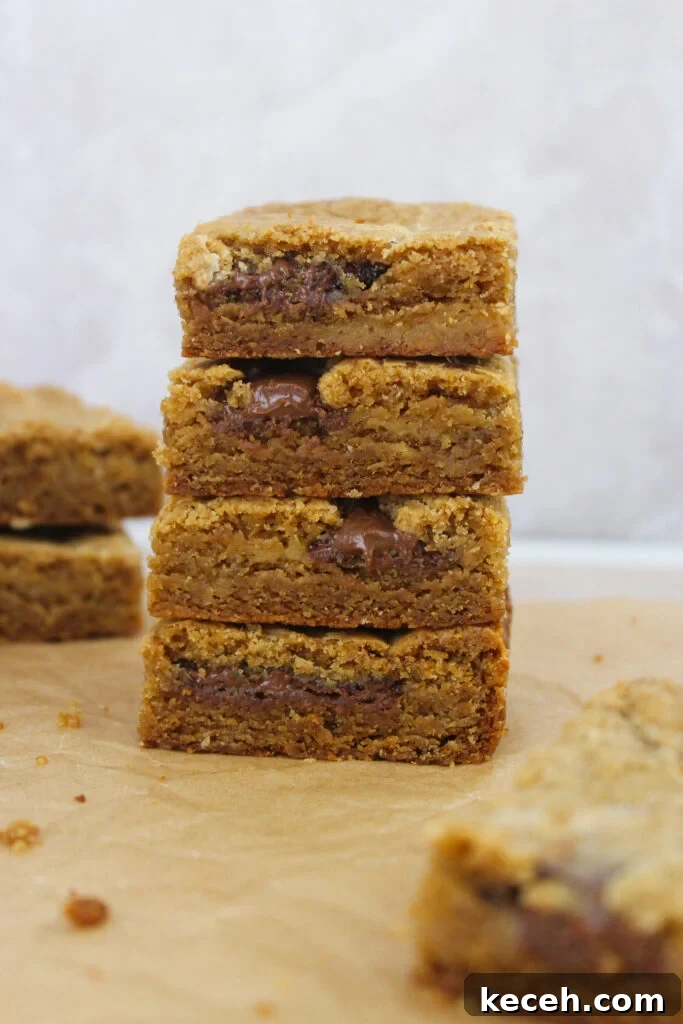 Nutella and Condensed Milk Dessert Bars: Gooey Chocolate Hazelnut Squares 2 Condensed Milk Nutella Bars