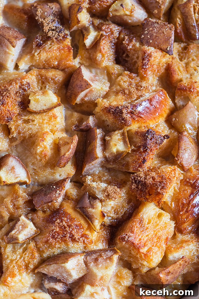 Pear and Ginger French Toast Casserole: Warm Spiced Brunch Recipe 3 There's no better way to start the day than with my Pear and Ginger French Toast Bake. Soft, sweet, spicy and filled with fresh pears, it's easy to make and a real crowd pleaser!