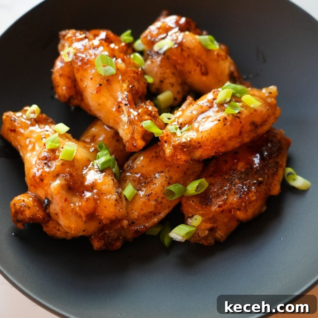 Sticky Honey Garlic Chicken Wings Recipe for Crispy Oven-Baked Wings 7 img 1115 6