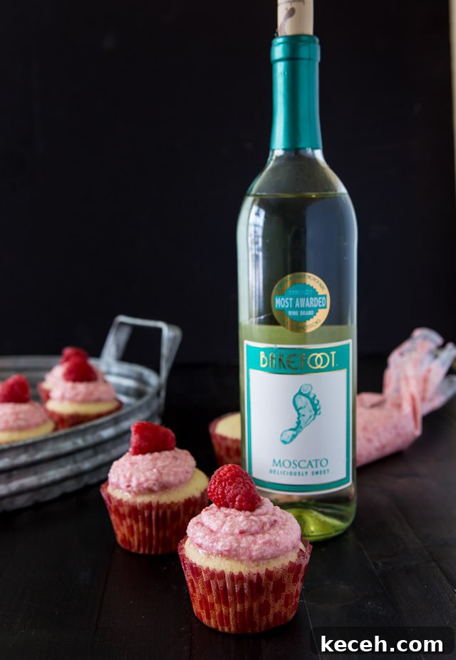 Raspberry Vanilla Bean Cupcakes Recipe with Fresh Berry Frosting 4 Raspberry vanilla bean cupcakes