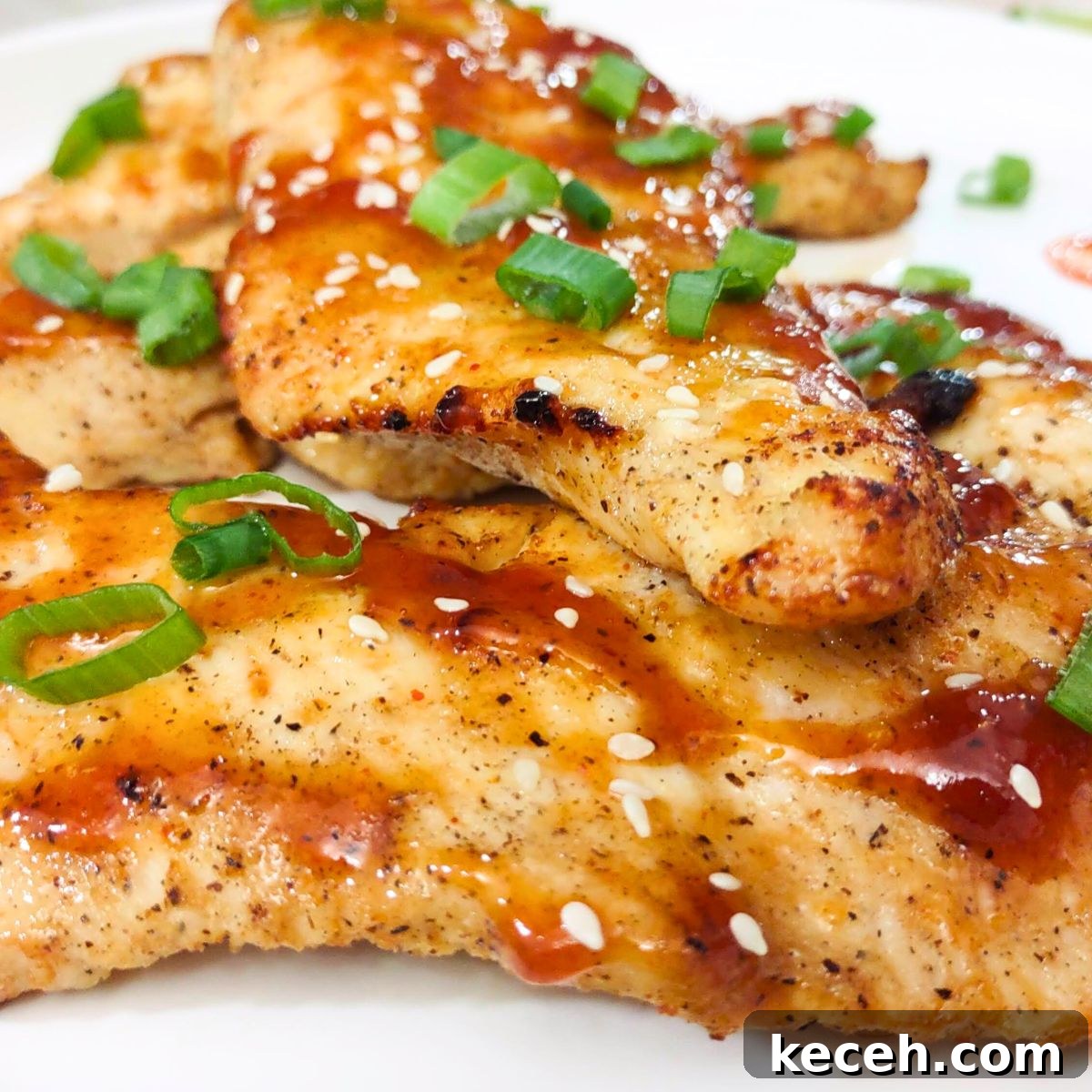 honey sriracha chicken air fryer recipe dinners done quick featured image