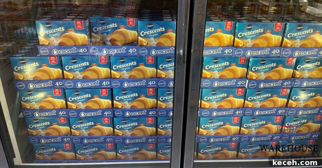 Pillsbury crescent rolls from Costco 