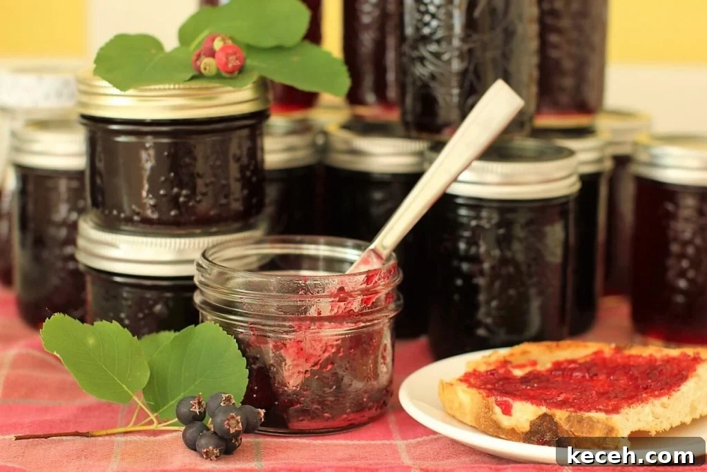 Saskatoon Berry Jam Recipe: How to Make Classic Prairie Jelly 8 homemade saskatoon jelly tastes great on toast