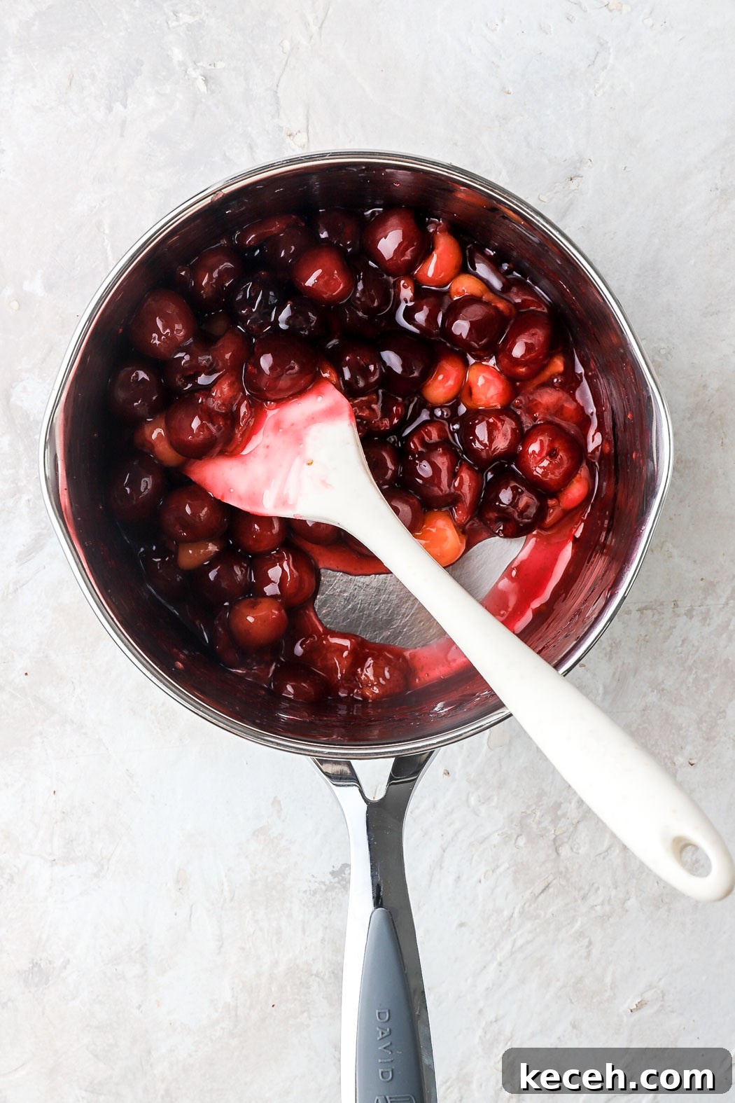 cooked cherry filling