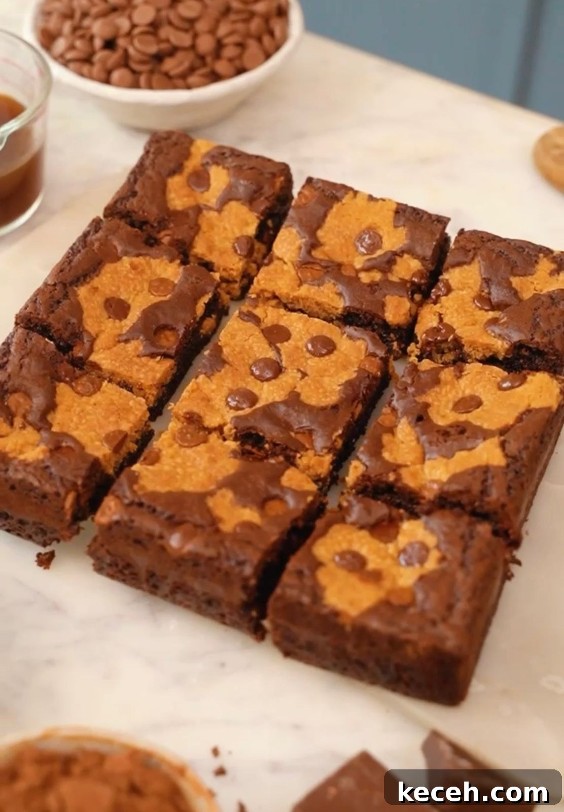 Eggless Cookie Dough Brownies Recipe — Fudgy No-Egg Dessert 5 img 12700 4