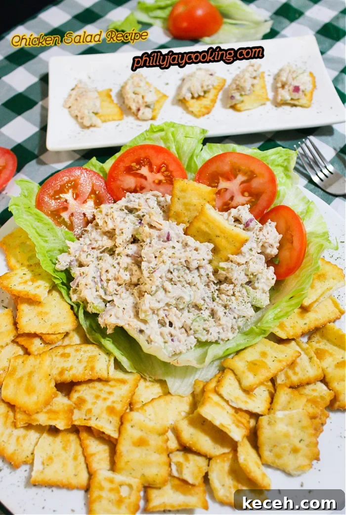 Classic Chicken Salad Recipe with Video Tutorial 3 The Best Chicken Salad Ever