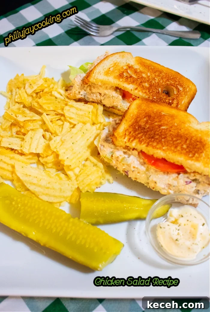 Classic Chicken Salad Recipe with Video Tutorial 5 Easy Chicken Salad Recipe