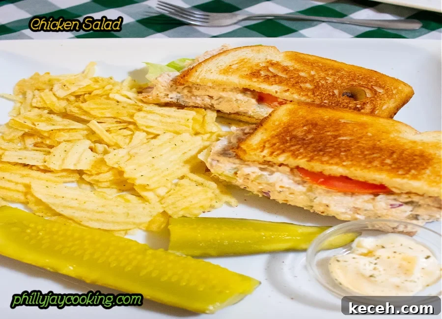 Classic Chicken Salad Recipe with Video Tutorial 6 Easy Classic Creamy Chicken Salad