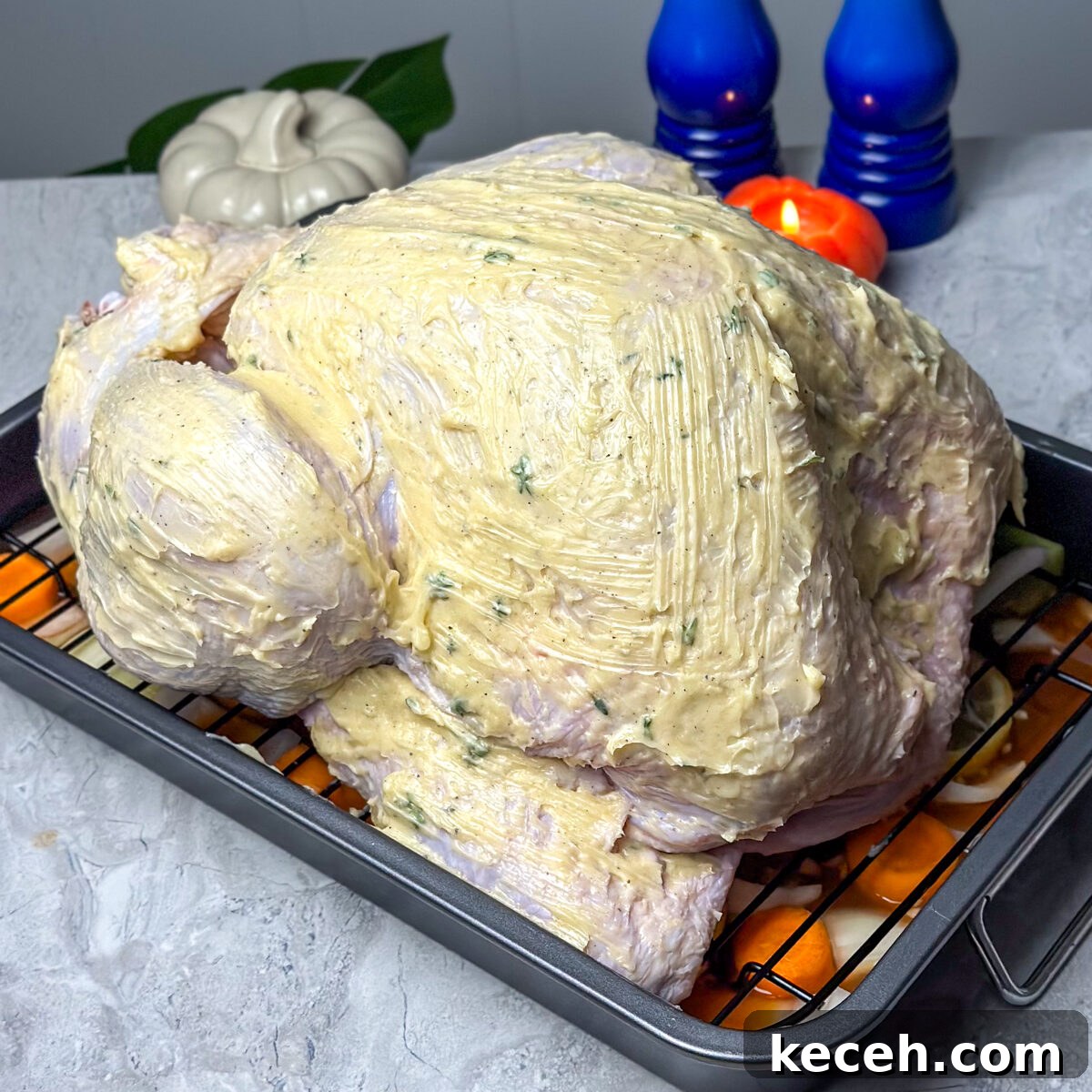 Maple-Glazed Butterball Turkey Recipe for Juicy Holiday Roasts 6 Brush it all over the turkey & bake!
