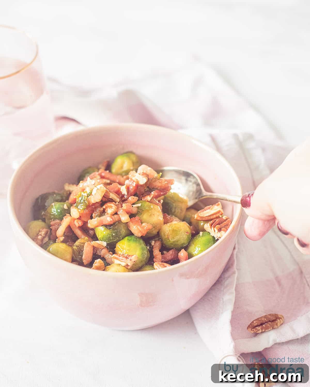 Bourbon-Glazed Brussels Sprouts with Crispy Bacon 2 img 137965 1