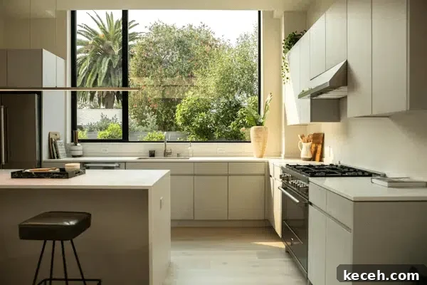 Cozy Rustic Kitchen Design Tips That Make Your Home Feel Warm 3 Rustic kitchen with stovetop oven by window