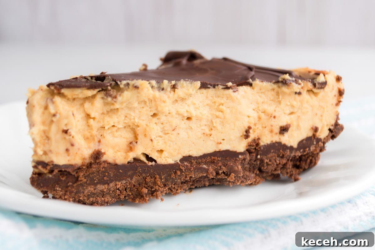 15 Nostalgic Pie Recipes with Buttery Flaky Crusts 3 Peanut Butter Pie with Chocolate Ganache