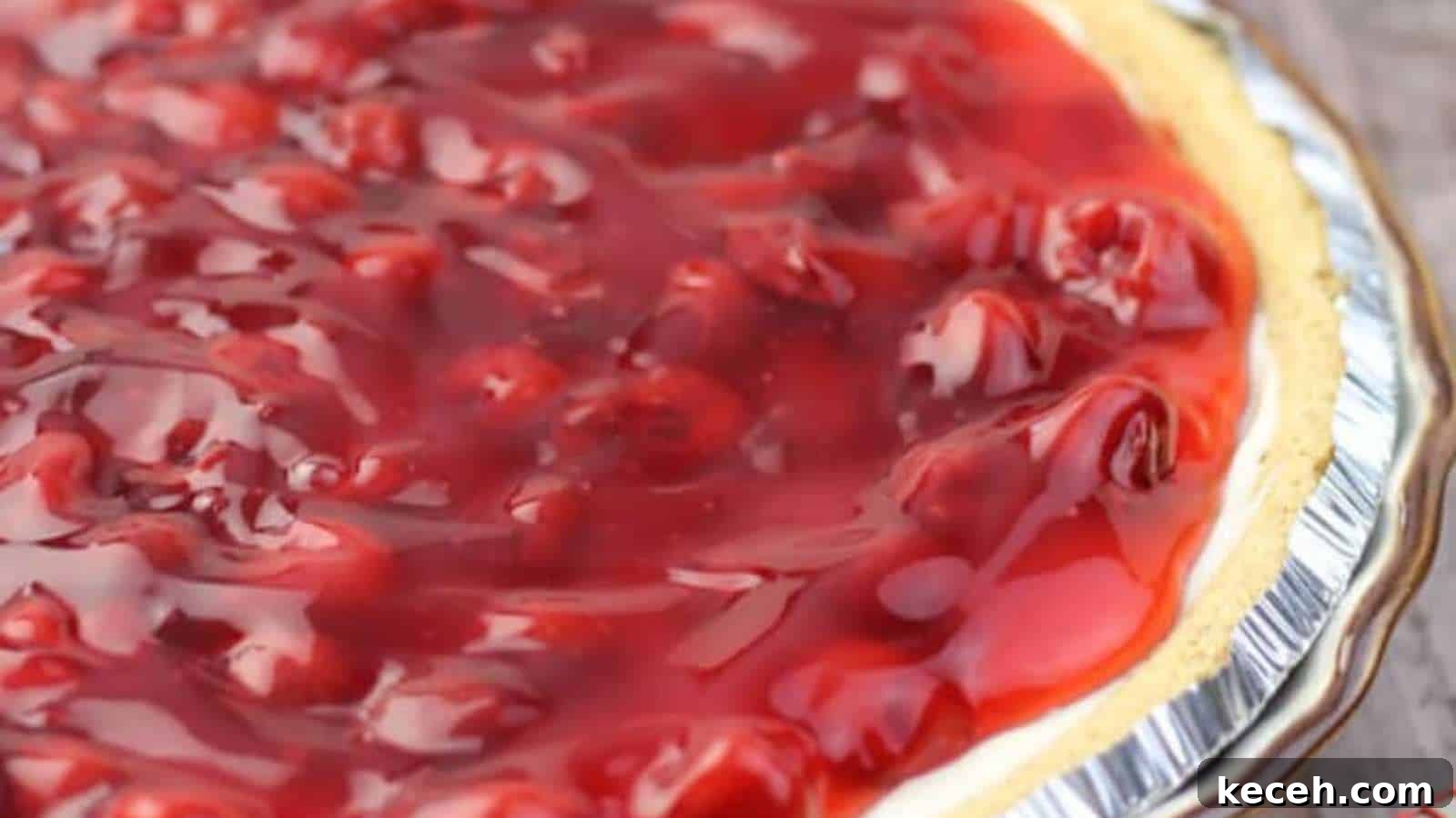 15 Nostalgic Pie Recipes with Buttery Flaky Crusts 7 Cherry Cream Cheese Pie