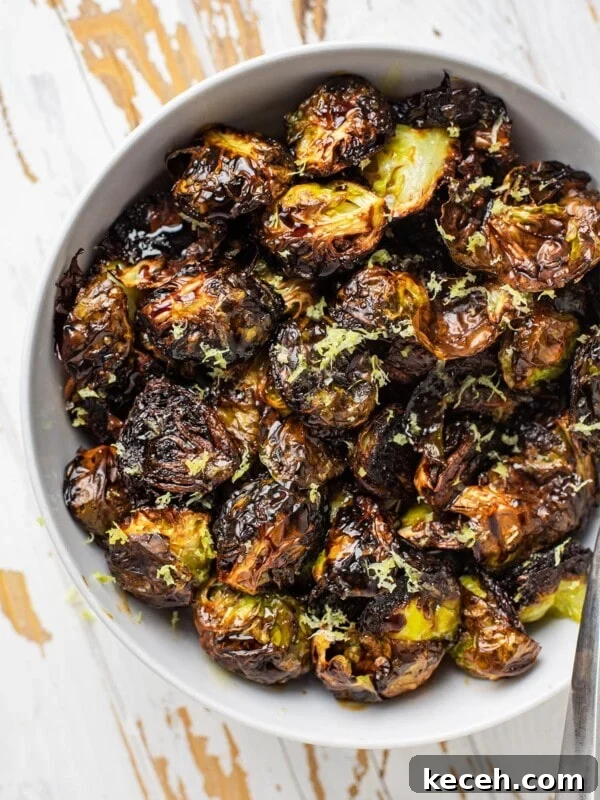 Crispy Roasted Brussels Sprouts with Bacon and Balsamic Glaze 11 img 1544 10