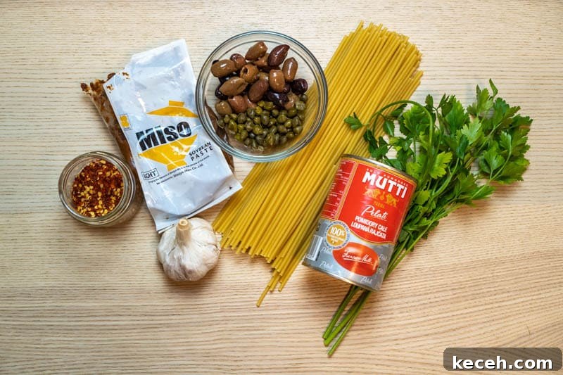 Vegan Puttanesca Sauce Recipe Without Anchovies 3 Ingredients for this puttanesca recipe