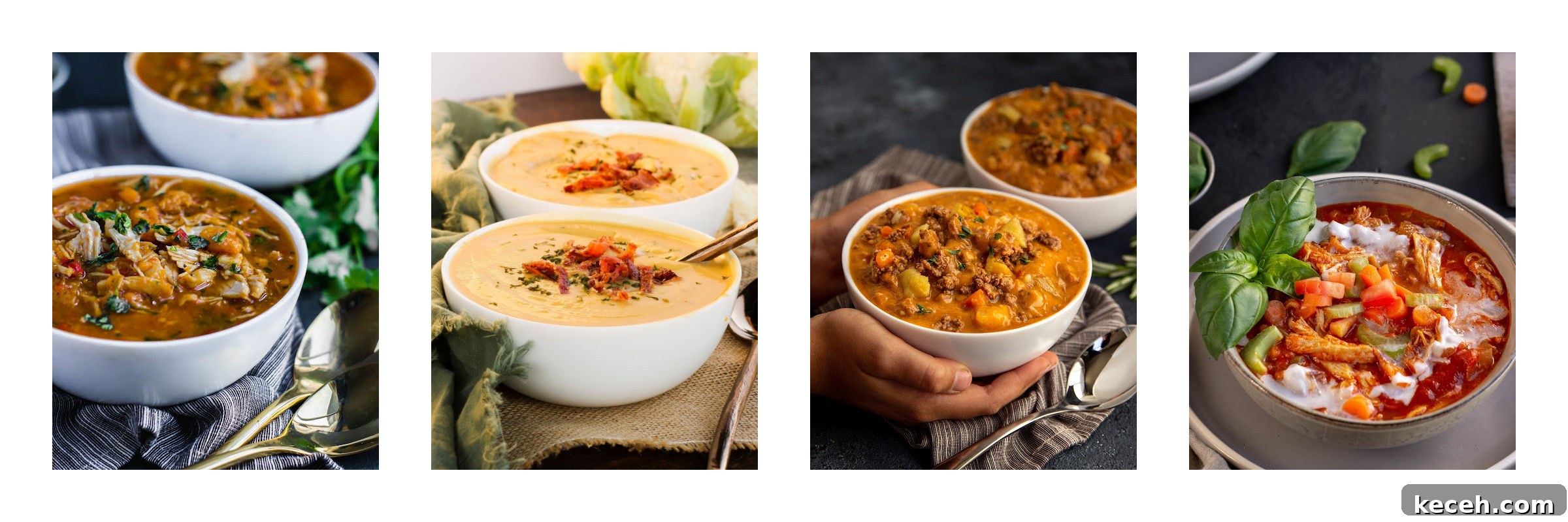 Whole30 Taco Soup Recipe — Hearty Low-Carb Dinner Idea 3 Whole30 Soups - Gluten-free, dairy-free, grain-free, egg-free, nut-free.
