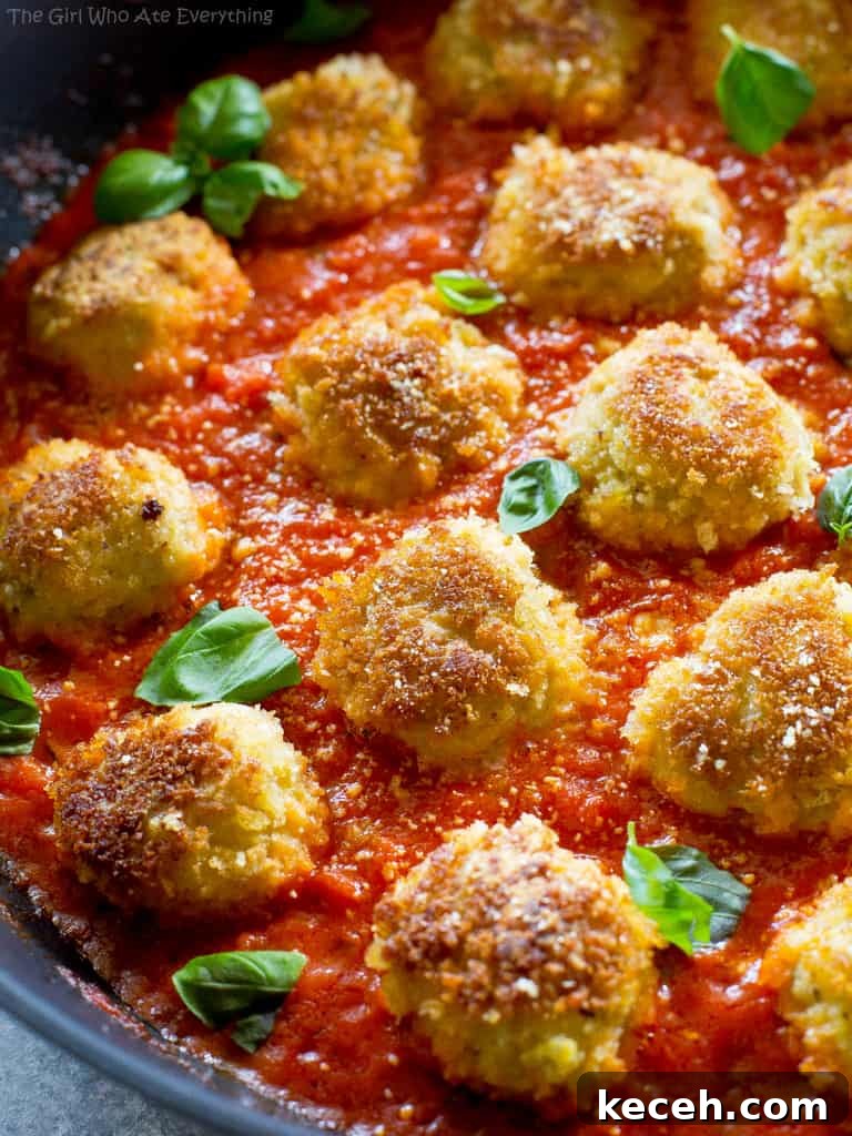 Chicken Parmesan Meatballs